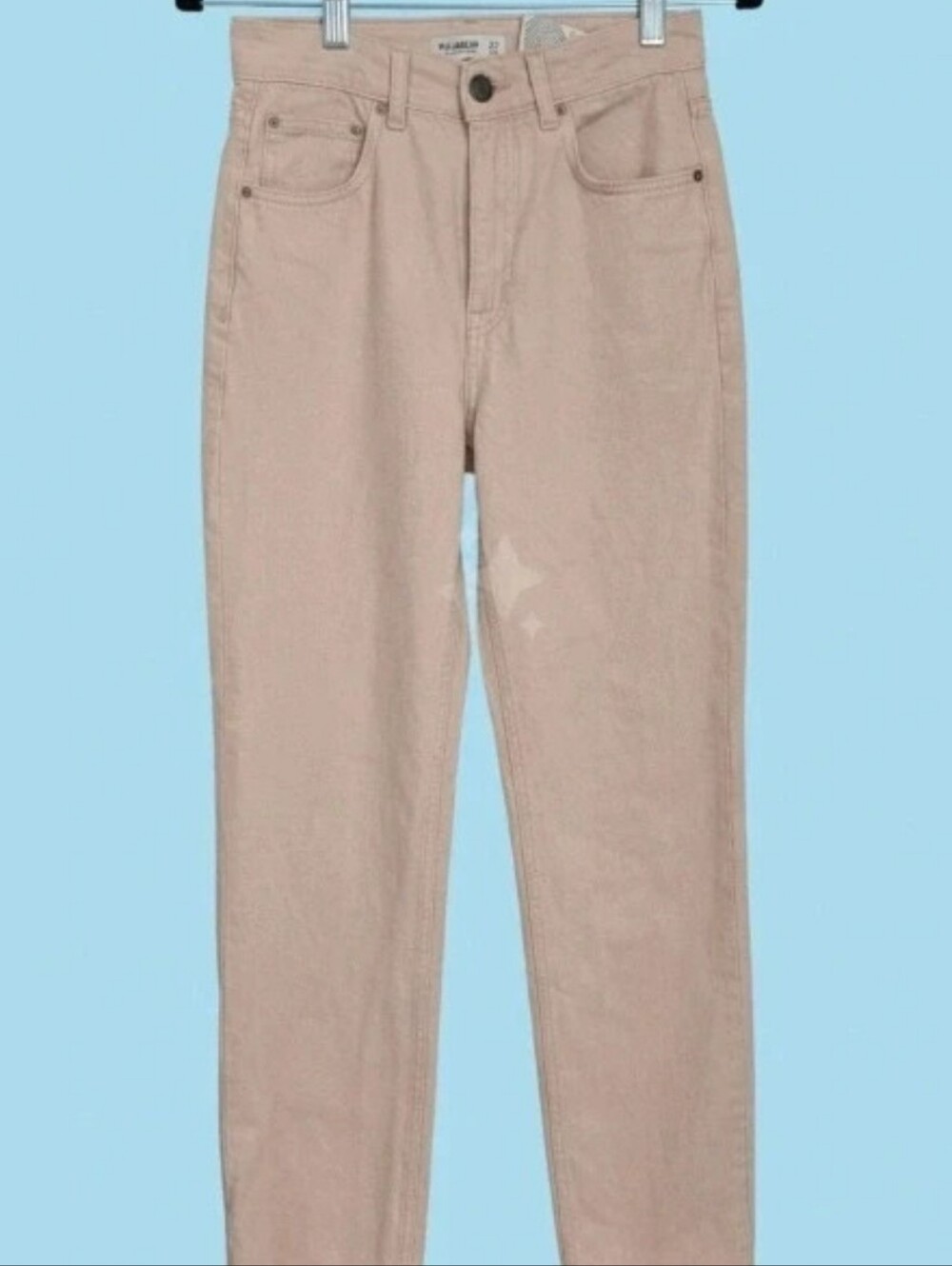Pull&Bear High-Waisted 90s Straight Leg Jeans